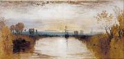 Joseph Mallord William Turner Chichester Canal (mk31) oil painting on canvas